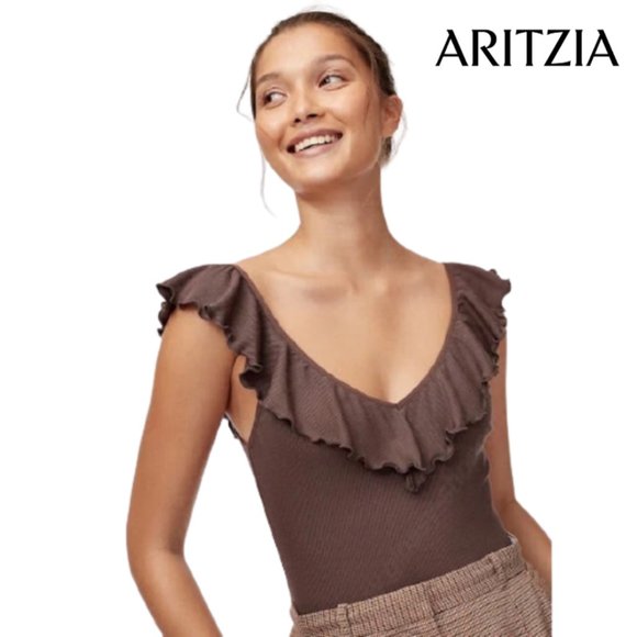 Aritzia Tops - Aritzia Wilfred Danette Bodysuit